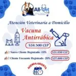 Agenda para Vacunas y Packs Preventivos para Mascotas a Domicilio en Santiago
