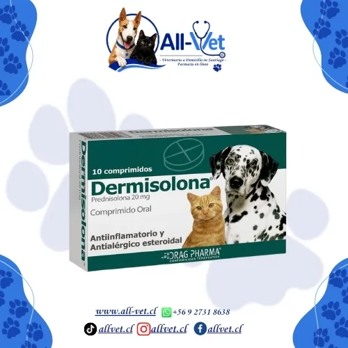 Dermisolona 10 comprimidos